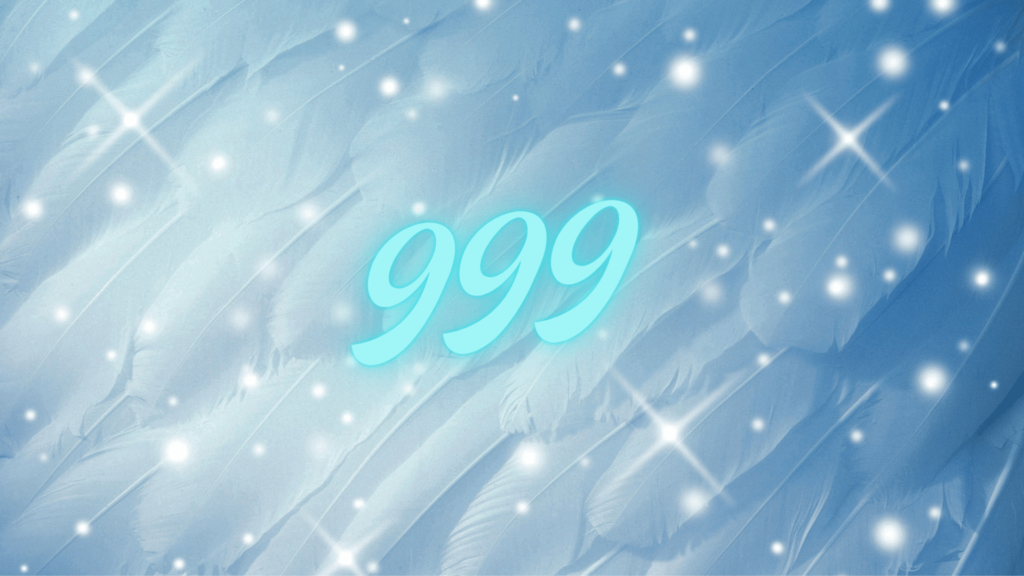 Angel number 999