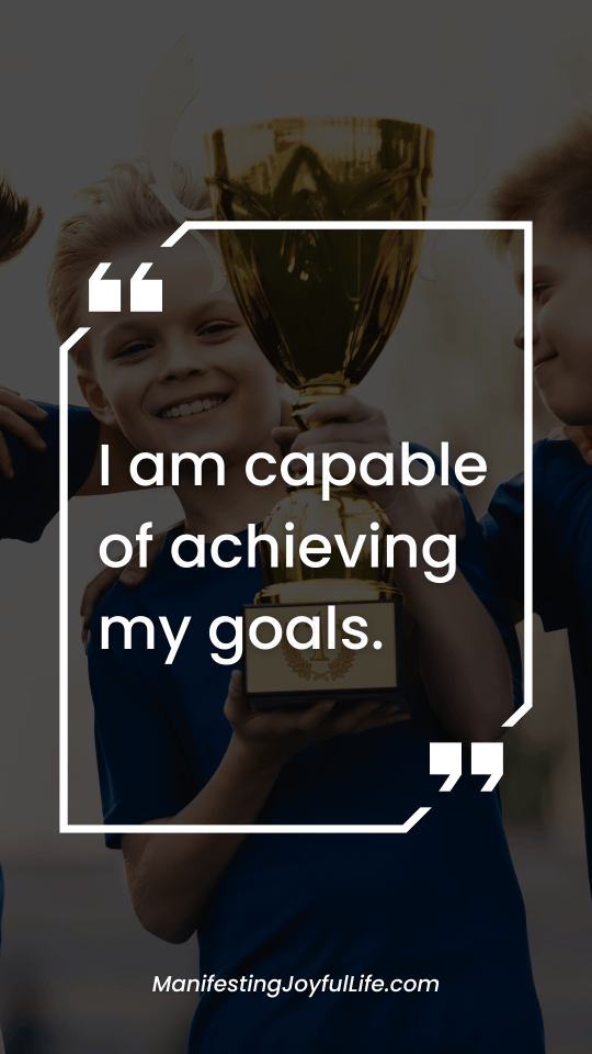 positive affirmations for kids