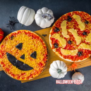 Halloween Dinner Ideas - Halloween Pizza