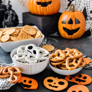 Halloween Snack Mix - Pretzels & Crackers