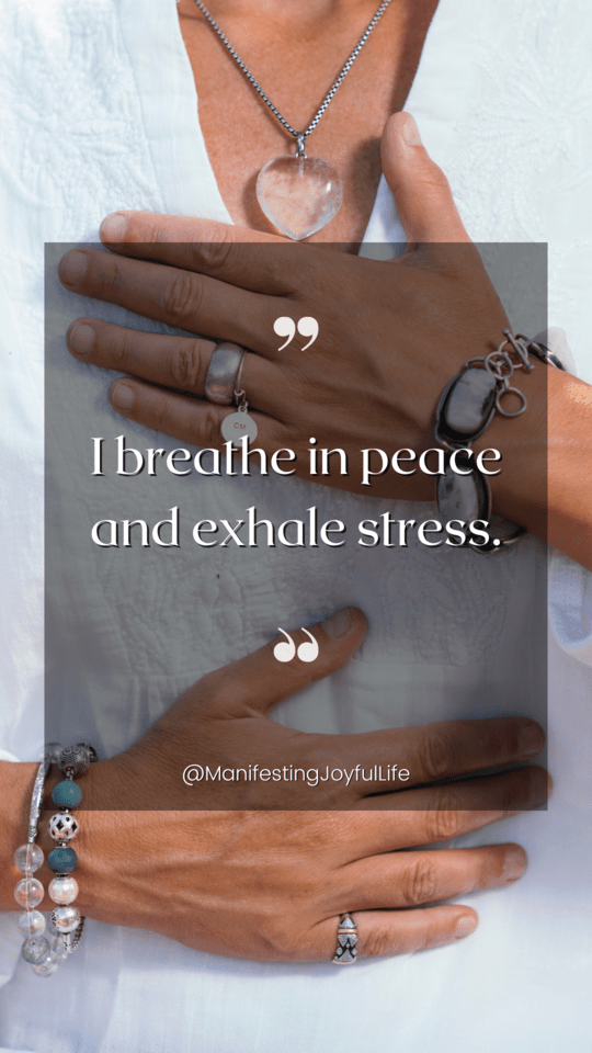 Positive Affirmations for Anxiety
